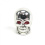 Set of 4 Chrome Skull Valve Caps