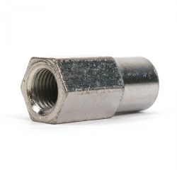Chrome Spindle Turn Stops - Hex Cap 7/16th 20 - 1.5\