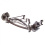 RHD 1928-1931 Ford Model A Deluxe Four Link Drilled Solid Axle Kit