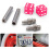 Pink Dice 2 Valve Cap, Door Plunger, Plate Bolt Combo Kit