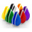 Purple Small Tear Shape Dash Knob