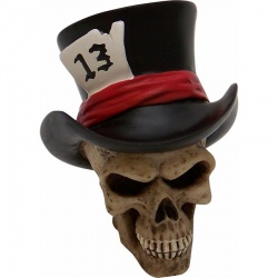 13 Hatter Skull Custom Shift Knob and Topper