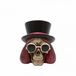 Willy Wonka Skull Custom Shift Knob and Topper