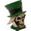 Mad Hatter Skull Custom Shift Knob and Topper