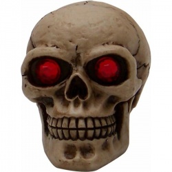 Skull with Red Eyes Topper