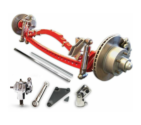 1935 - 1941 Ford Super Deluxe Drilled Solid Axle Kit