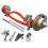 1935 - 1941 Ford Super Deluxe Drilled Solid Axle Kit
