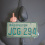 Middle Finger License Plate Topper