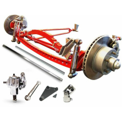 RHD 1928-1931 Ford Model A Super Deluxe Hair Pin Drilled Solid Axle Kit