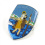 VW St. Christophorus Hood Badge Crest