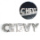 CHEVY Metal Letter Kit Sign