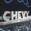 CHEVY Metal Letter Kit Sign