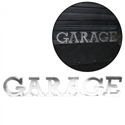 GARAGE Metal Letter Kit Sign