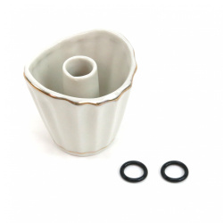 Vintage Shifter Arm Slip On Ceramic Ashtray