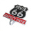Route 66 License Plate Topper