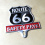 Route 66 License Plate Topper