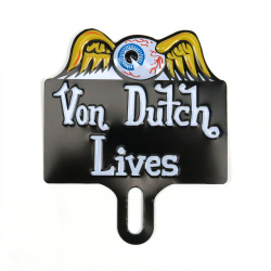 Flying Eye Ball License Plate Topper