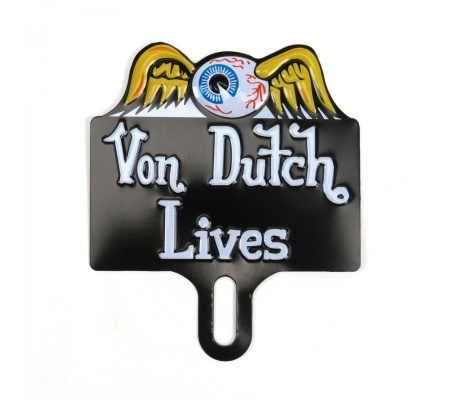 Flying Eye Ball License Plate Topper