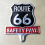 Route 66 License Plate Topper
