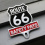 Route 66 License Plate Topper