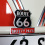 Route 66 License Plate Topper
