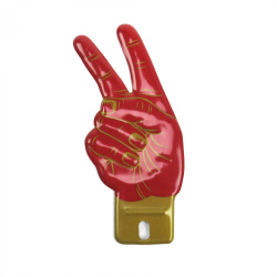 Peace Sign License Plate Topper