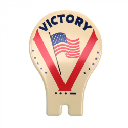 WW2 Victory License Plate Topper