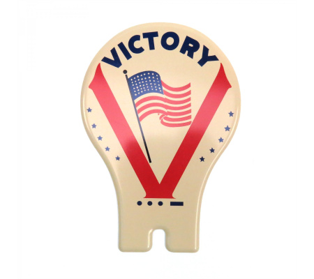 WW2 Victory License Plate Topper