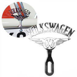 Volkswagen Chromed License Plate Topper