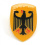 VW German Deutschland Hood Badge Crest