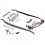 1932 Ford Frame Kit - Four Link Super Deluxe Drilled Fits Dearborn,  Brookville