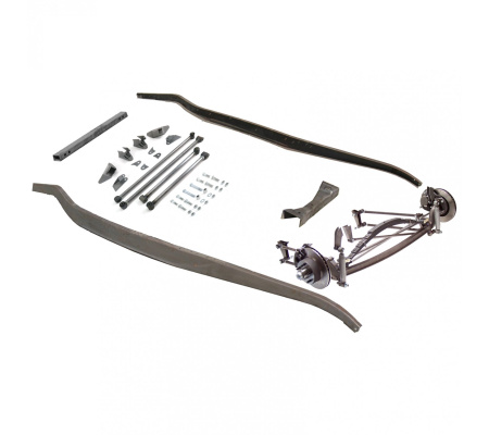 1932 Ford Frame Kit - Four Link Deluxe Non-Drilled Fits Dearborn,  Brookville
