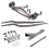 1932 Ford Frame Kit - Hairpin Deluxe Non-Drilled Fits Dearborn,  Brookville