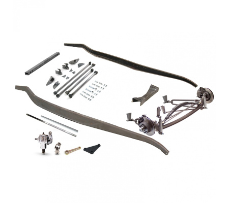 1932 Ford Frame Kit - Hairpin Super Deluxe Non-Drilled Fits Dearborn, Brookville