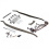 1932 Ford Frame Kit - Hairpin Super Deluxe Non-Drilled Fits Dearborn, Brookville