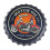 Motor Oil Gasoline Service Bottle Cap Display Sign - Baked Enamel