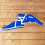 Retro Goodyear Flying Shoe Metal Sign