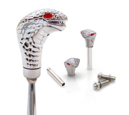 Cobra Style Kit with Cobra Shift Knob & Cobra Valve Cap Combo Kit