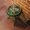 Folding Goetz Beer Bottle Cap Stool or Side Table