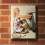 Tire Change Pinup Girl Wooden Sign