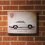 Signature Porsche Wooden Sign
