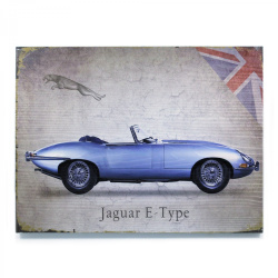 Signature Jaguar Wooden Sign