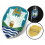 VW Wolfsburg Crest Hood Emblem For Type 1 Volkswagen Beetle 1954-1959 ~ 7 colors