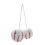 Fuzzy Hanging Rearview Mirror Eyeballs - Pair