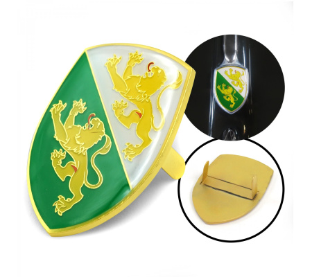 VW Coat of Arms of Thurgau Hood Badge Crest