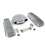 BBC Chr Caddy AC/Finned Engine Dress Up kit~w/ Breathers (PCV)