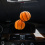 Fuzzy Hanging Rearview Mirror Basketballs - Pair
