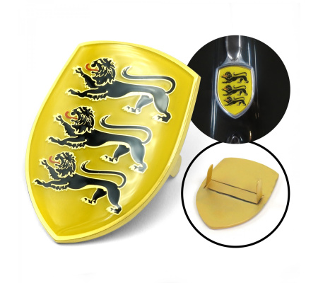 VW Coat of Arms of Baden-Wurttemberg Hood Badge Crest