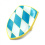 VW Coat of Arms of Bavaria (Freistaat Bayem) Hood Badge Crest