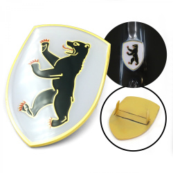 VW Coat of Arms of Berlin Hood Badge Crest